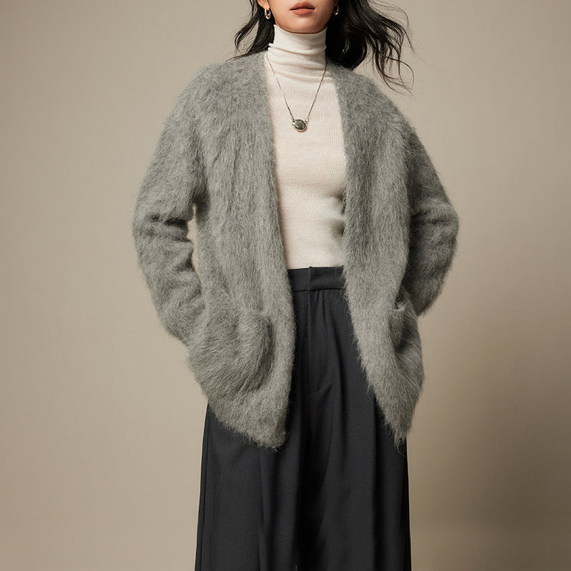 Sophia | Ultra Soft Alpaca Cardigan Sweater - ginlerie 2