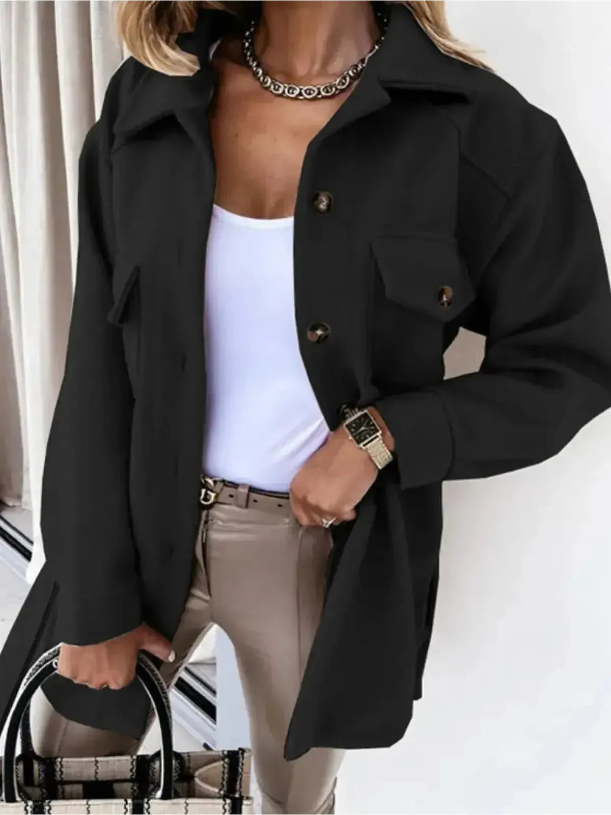 Stylish Autumn Jacket for Women – Versatile and Weather-Resistant Outerwear 7