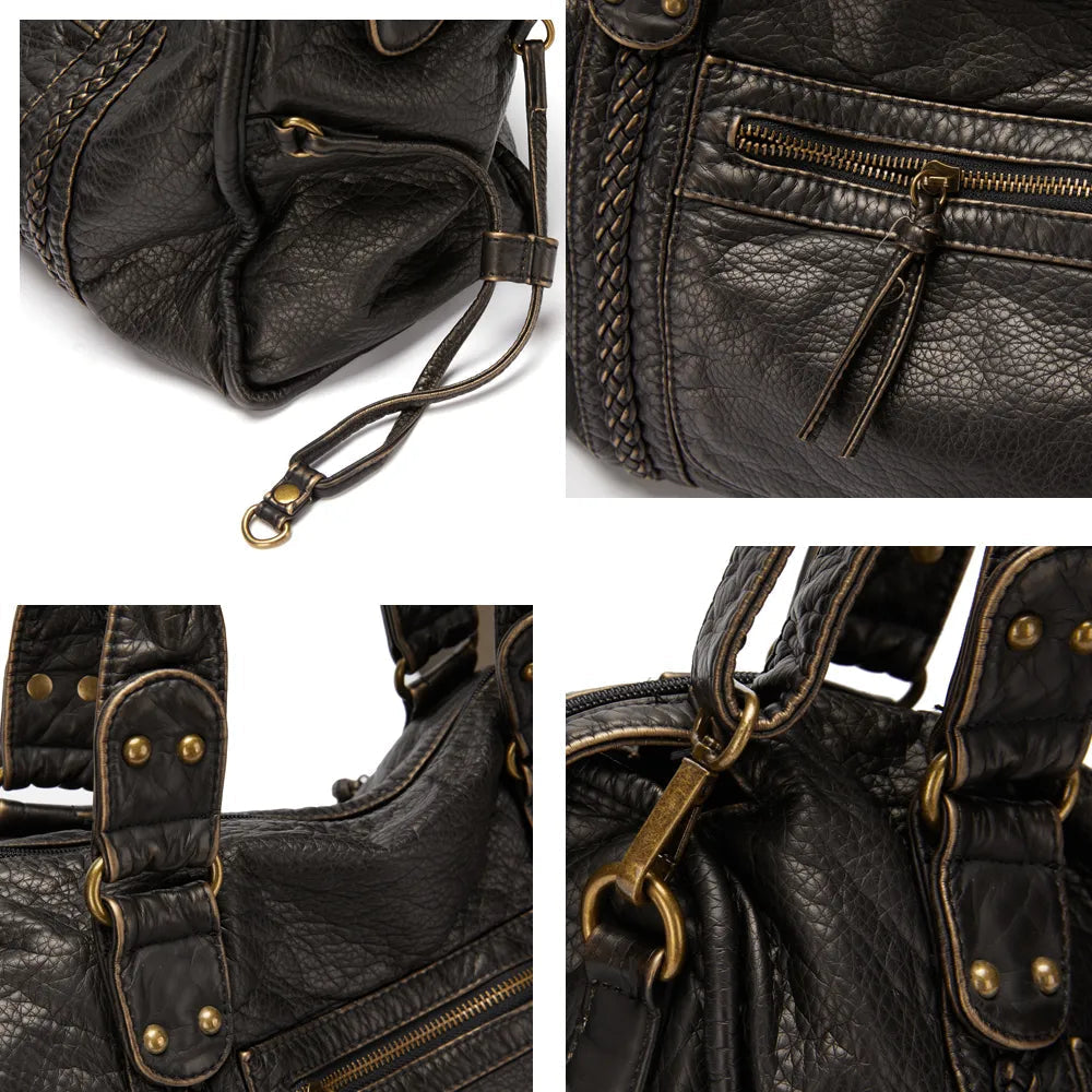 Victoria | Chic Black Handbag - ginlerie 2