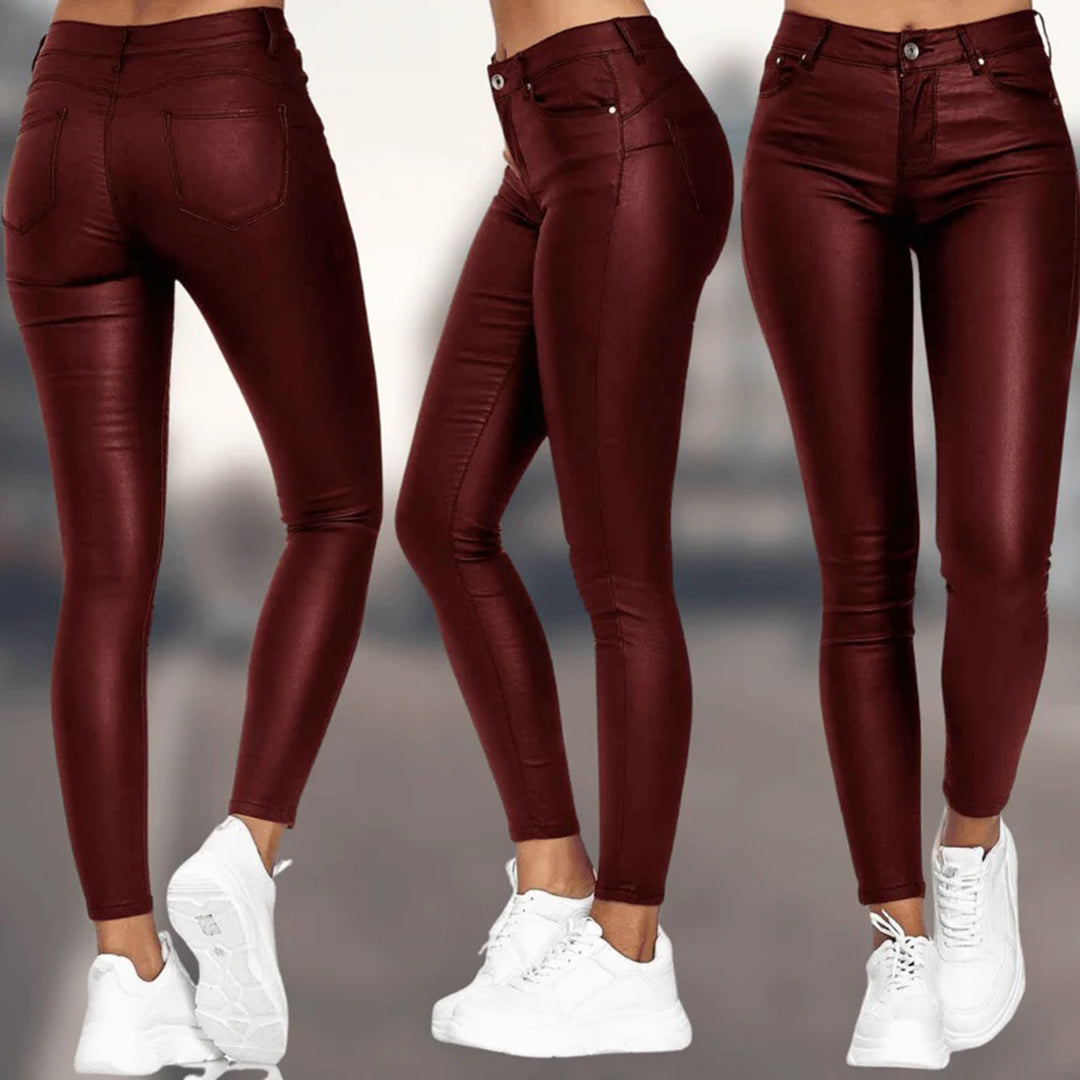 Victoria | Elegant Black Trousers - ginlerie 5