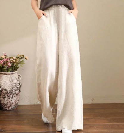 Victoria | Elegant Loose-Fitting Trousers - ginlerie 1