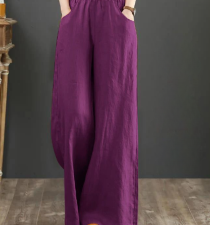Victoria | Elegant Loose-Fitting Trousers - ginlerie 2