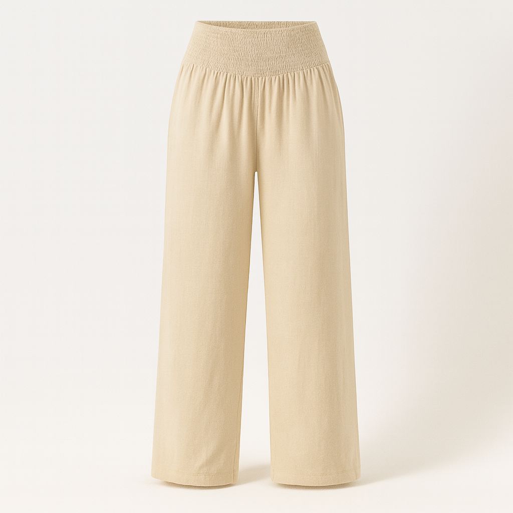 Victoria | Lightweight Wide-Leg Trousers - ginlerie 2
