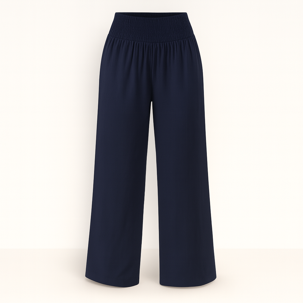 Victoria | Lightweight Wide-Leg Trousers - ginlerie 7