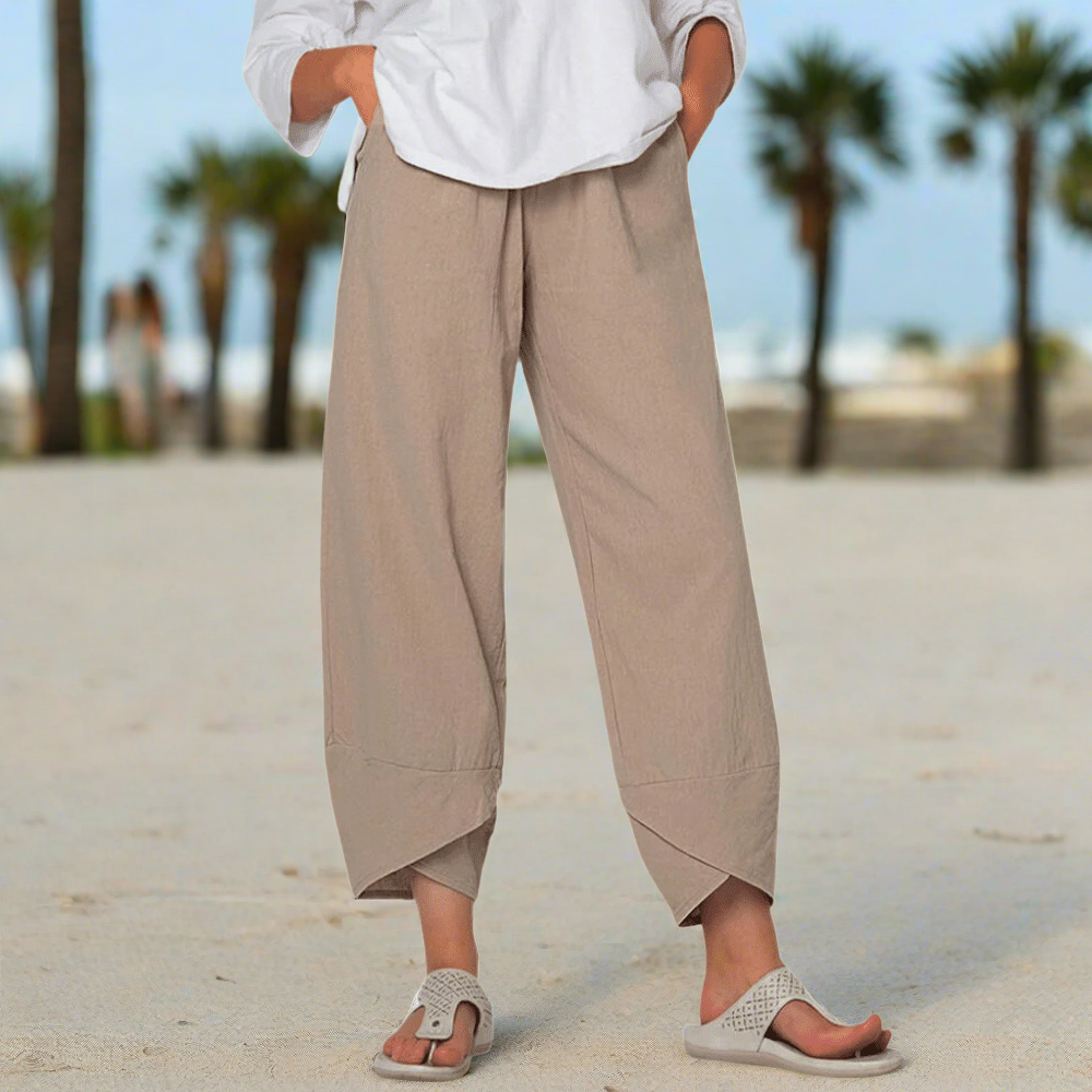 Victoria | Relaxed Fit Trousers - ginlerie 0