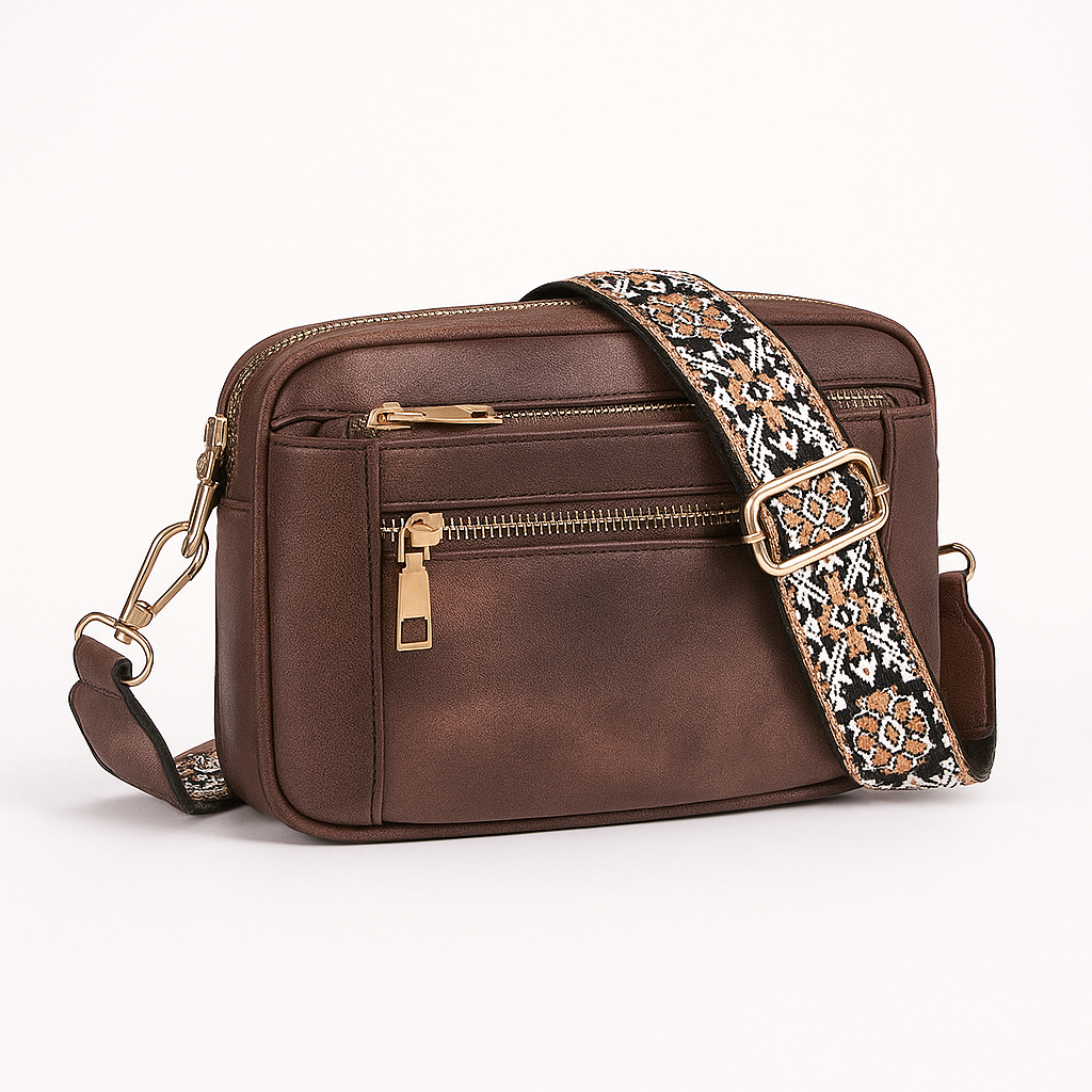 Victoria | Vegan Leather Shoulder Bag - ginlerie 0