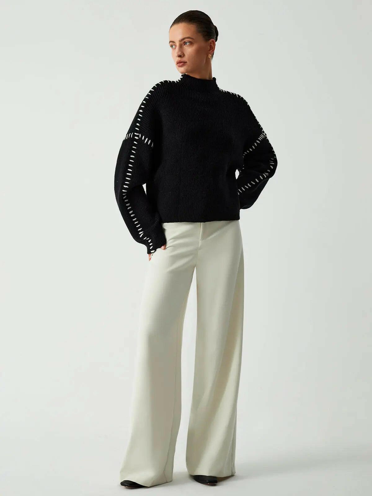 Willow | Cozy Knitted Sweater - ginlerie 5