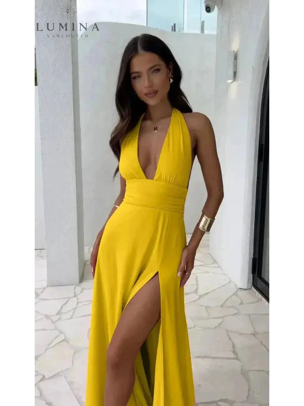 Wren | Elegant Summer Wedding Guest Dress - ginlerie 3