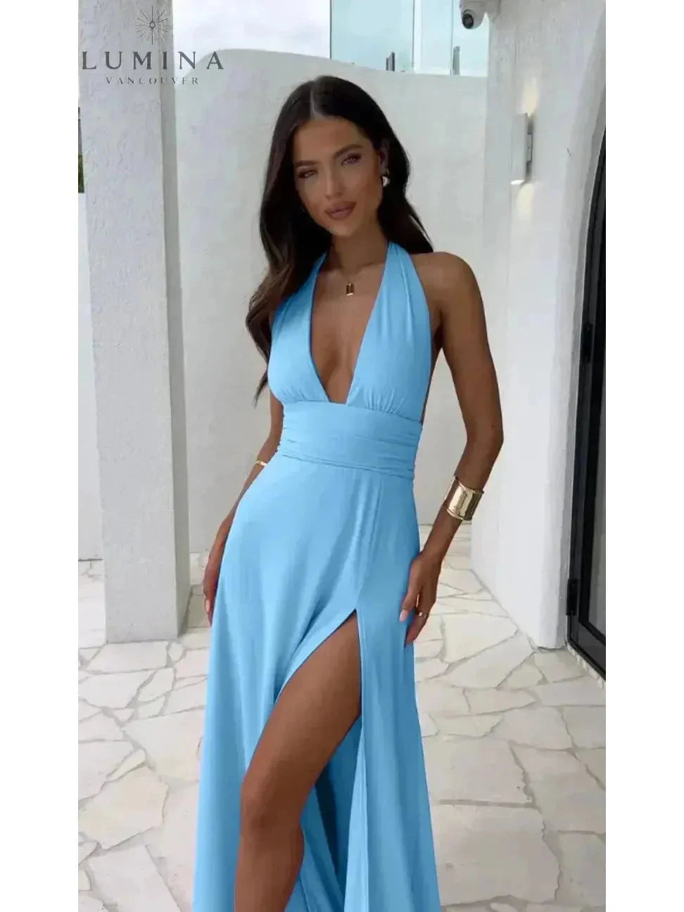 Wren | Elegant Summer Wedding Guest Dress - ginlerie 4