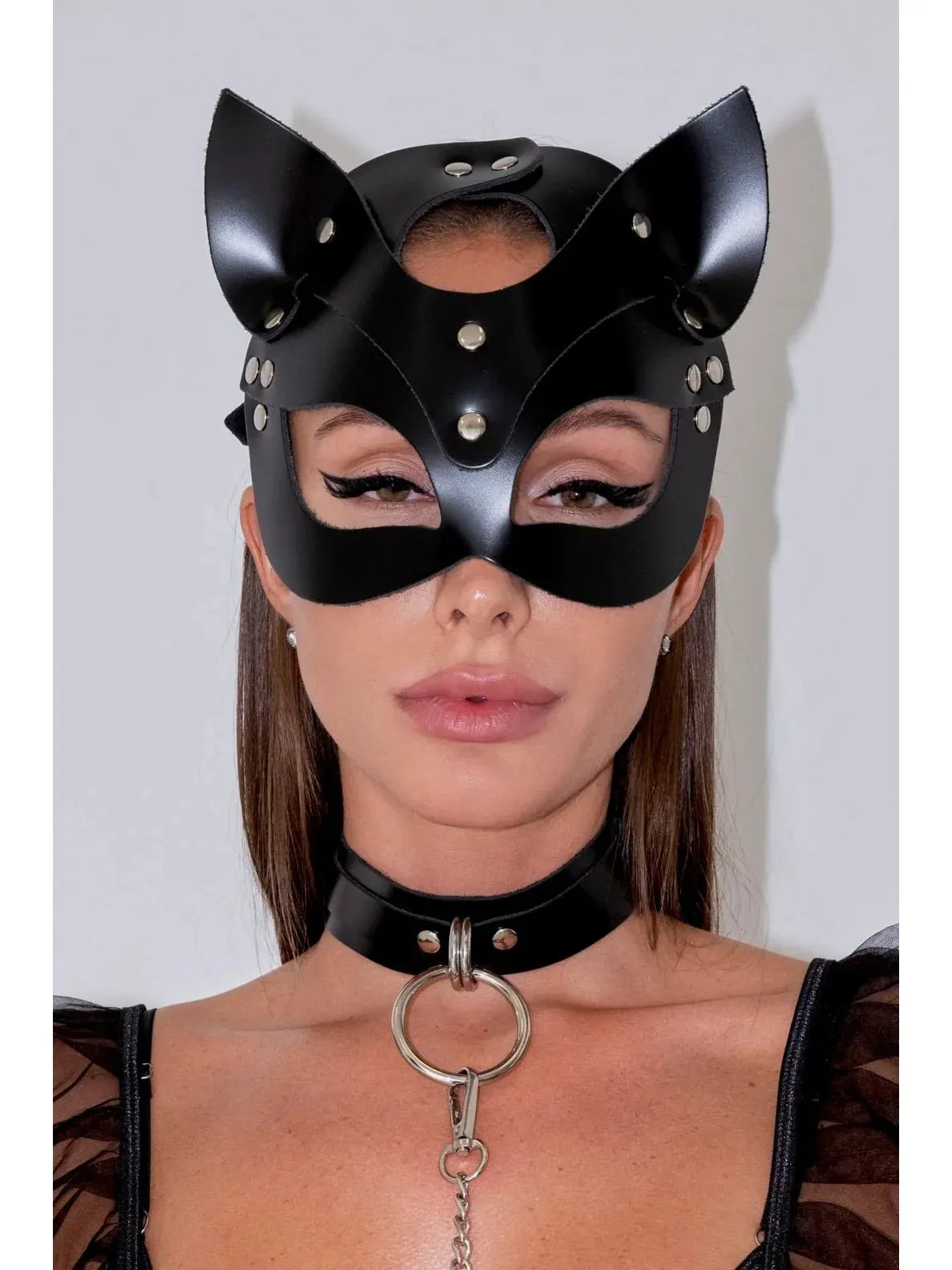 Leony's Sweet Kitty Set (Mask + Choker) - ginlerie