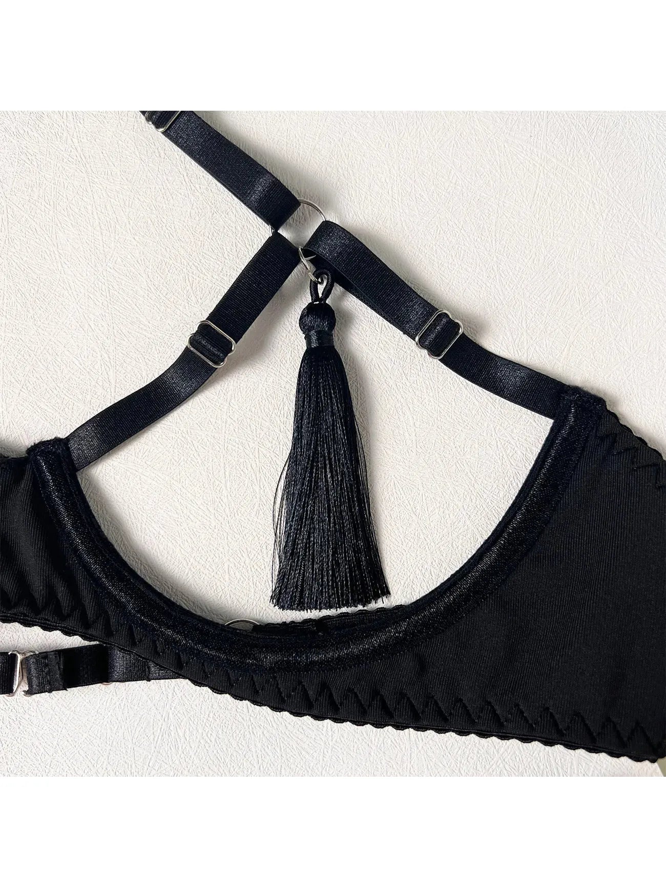 Layla | Tassle Lingerie Set - ginlerie