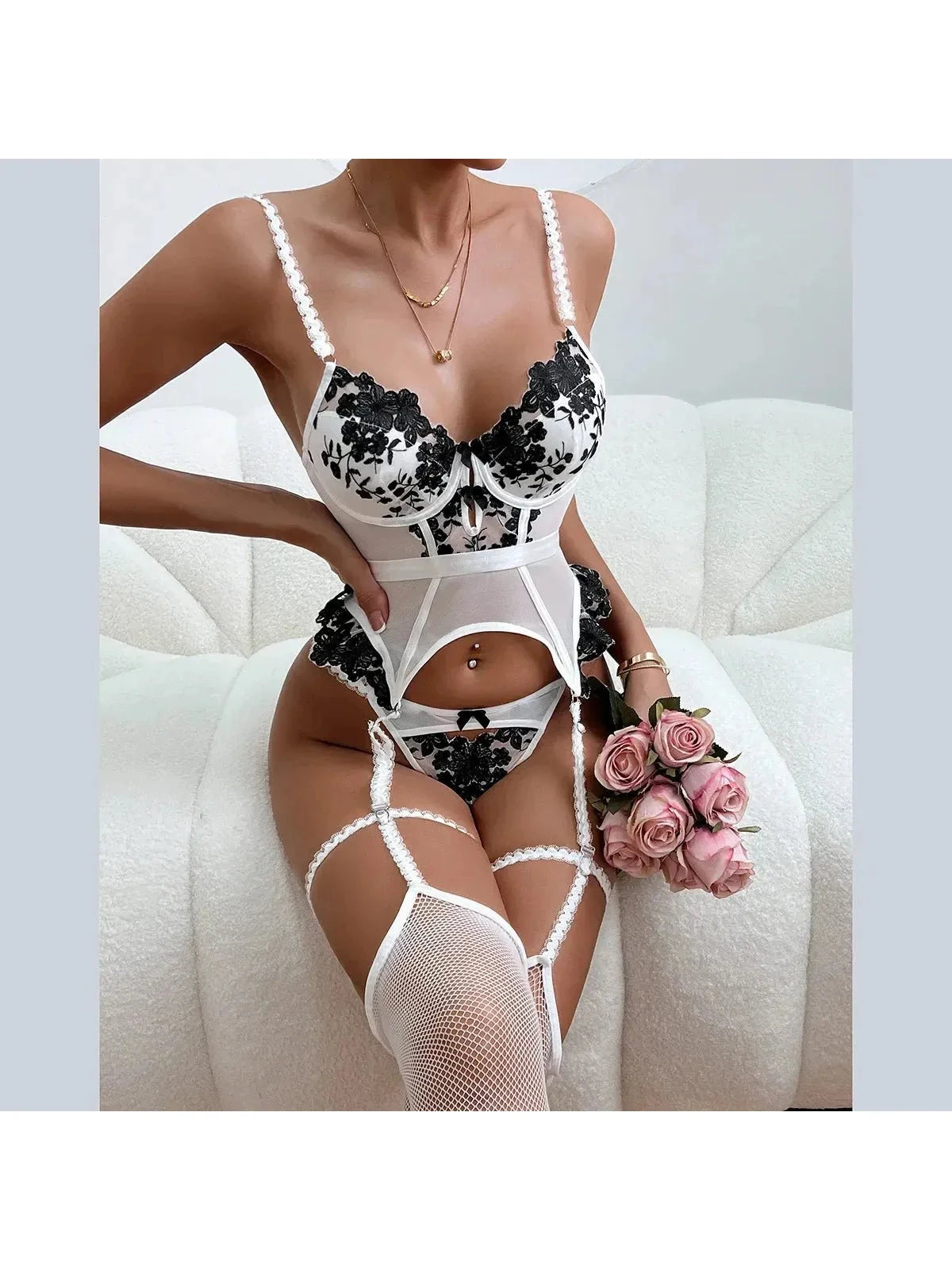 Grazia's Lingerie Set - ginlerie