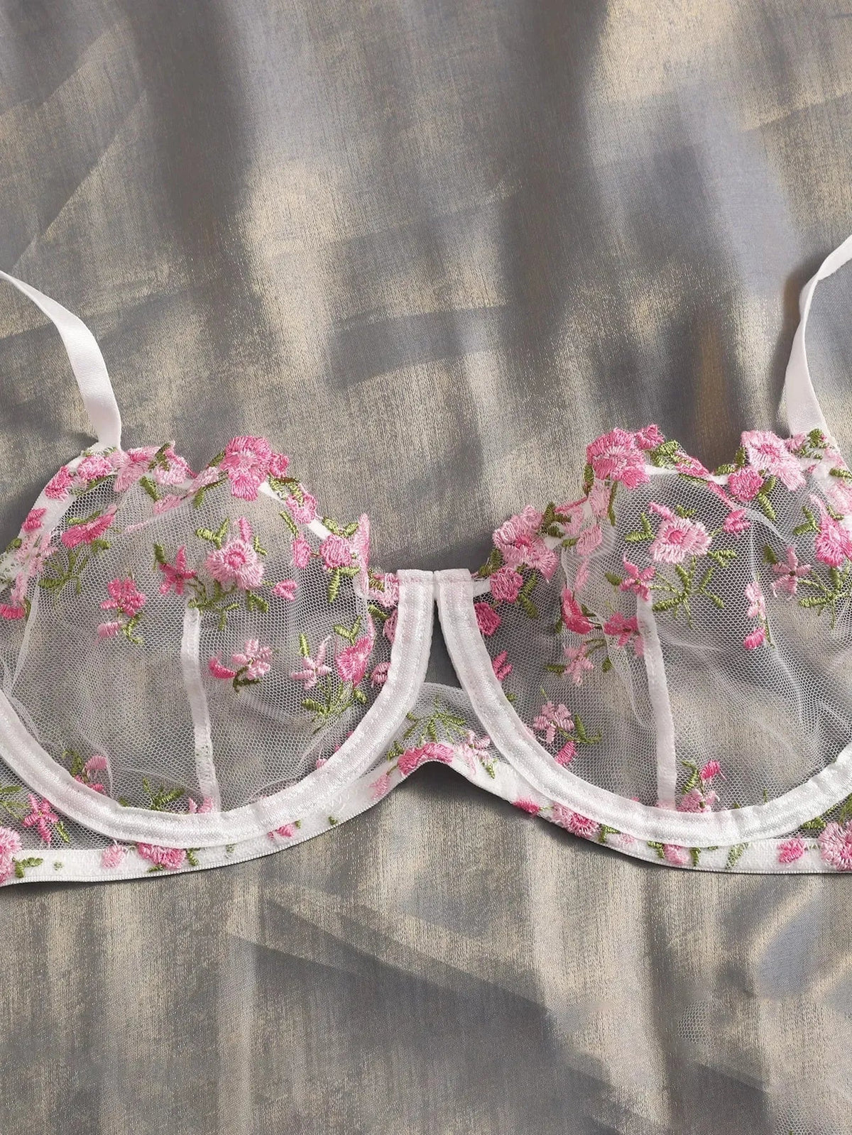 Juliet | Floral Lingerie set - ginlerie