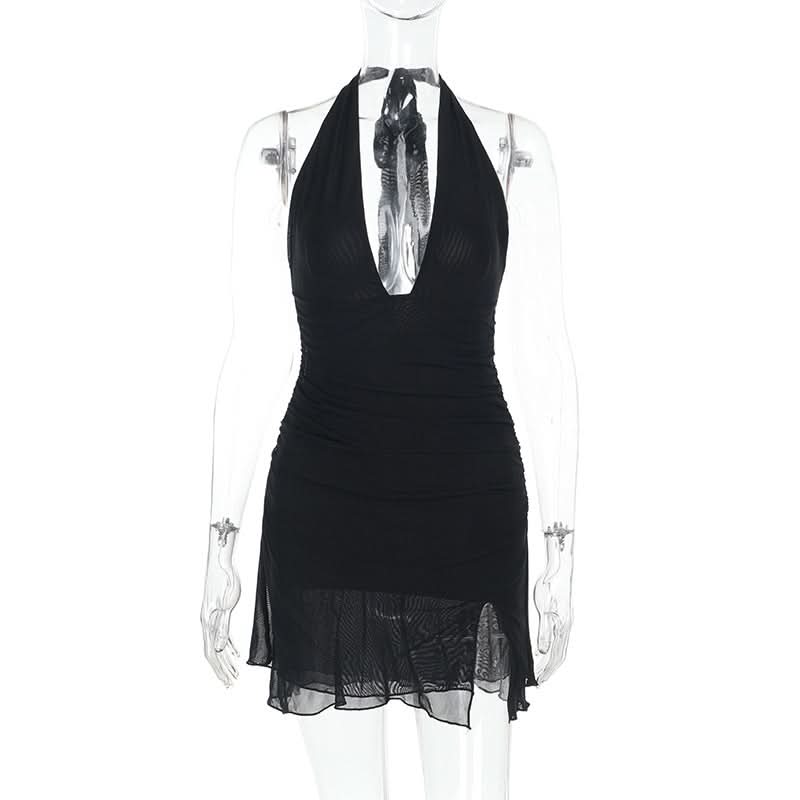 Nova | A-Line Mini Dress - ginlerie