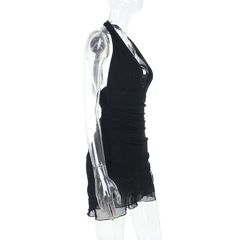 Nova | A-Line Mini Dress - ginlerie