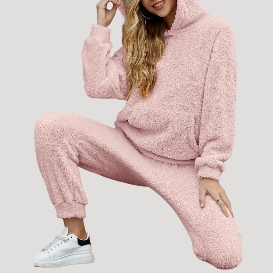 Alexa | Cozy Hooded Lounge Set - ginlerie 5