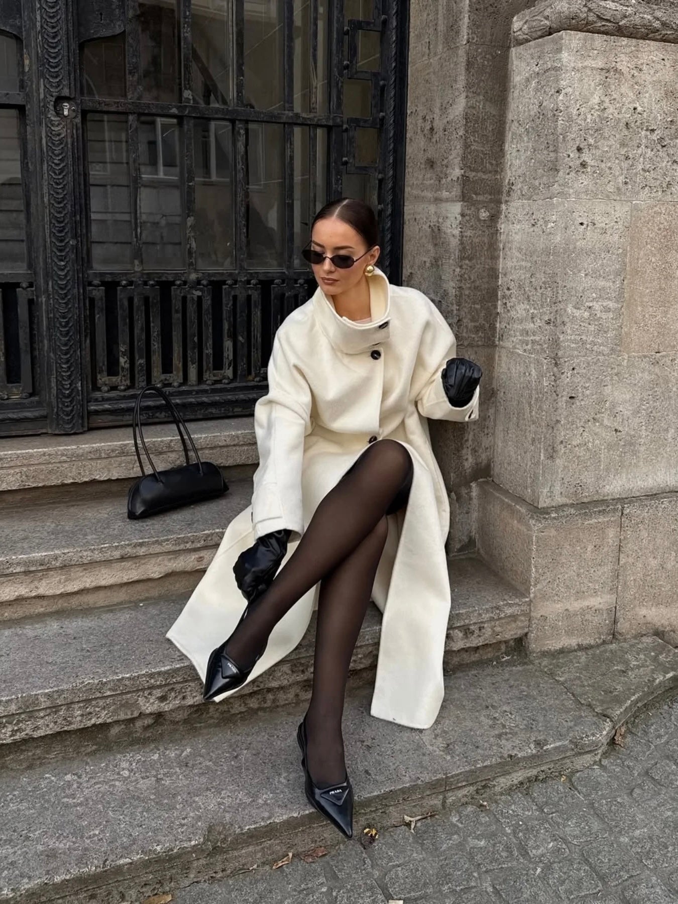 Amaya | High-Neck Long Winter Coat - ginlerie 8