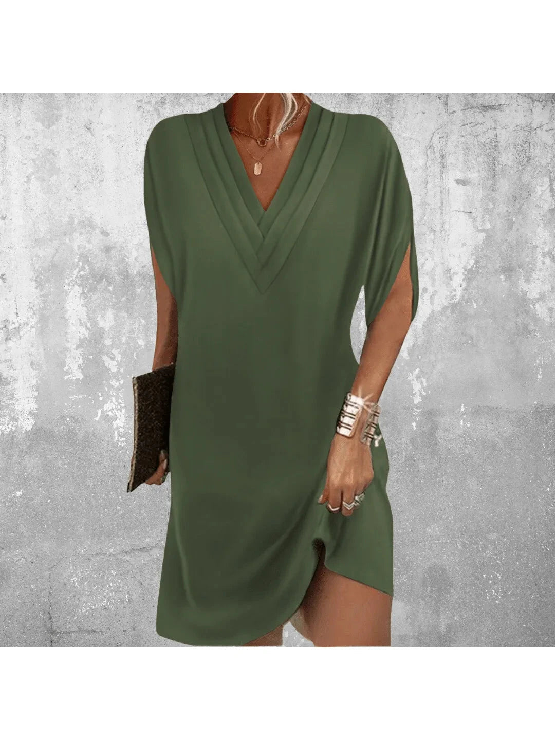 Amelia | Elegant Tummy Covering Dress - ginlerie 0