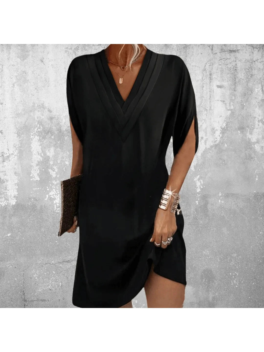 Amelia | Elegant Tummy Covering Dress - ginlerie 1