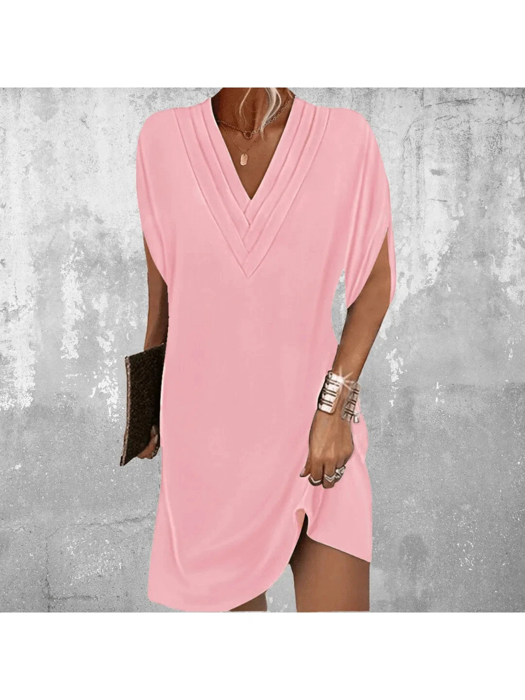 Amelia | Elegant Tummy Covering Dress - ginlerie 2