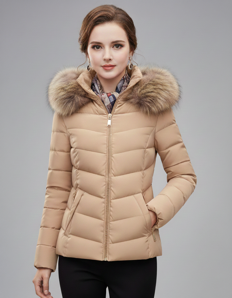Amelia | Longline Puffer Coat - ginlerie 2