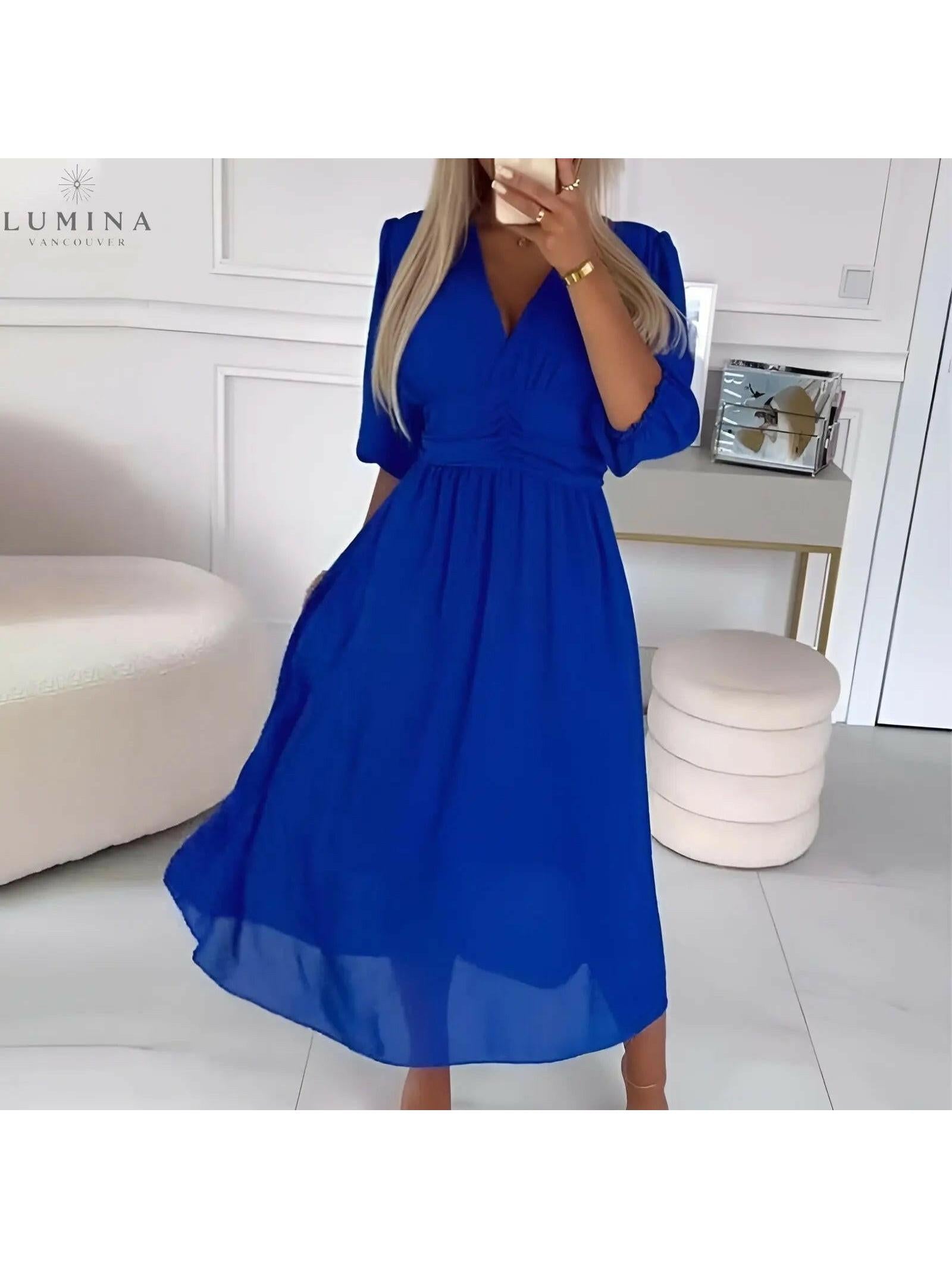 Ana | Stylish Wrap Dress - ginlerie 1