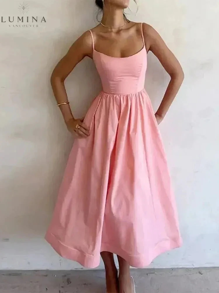 Athena | Midi Dress - ginlerie 0