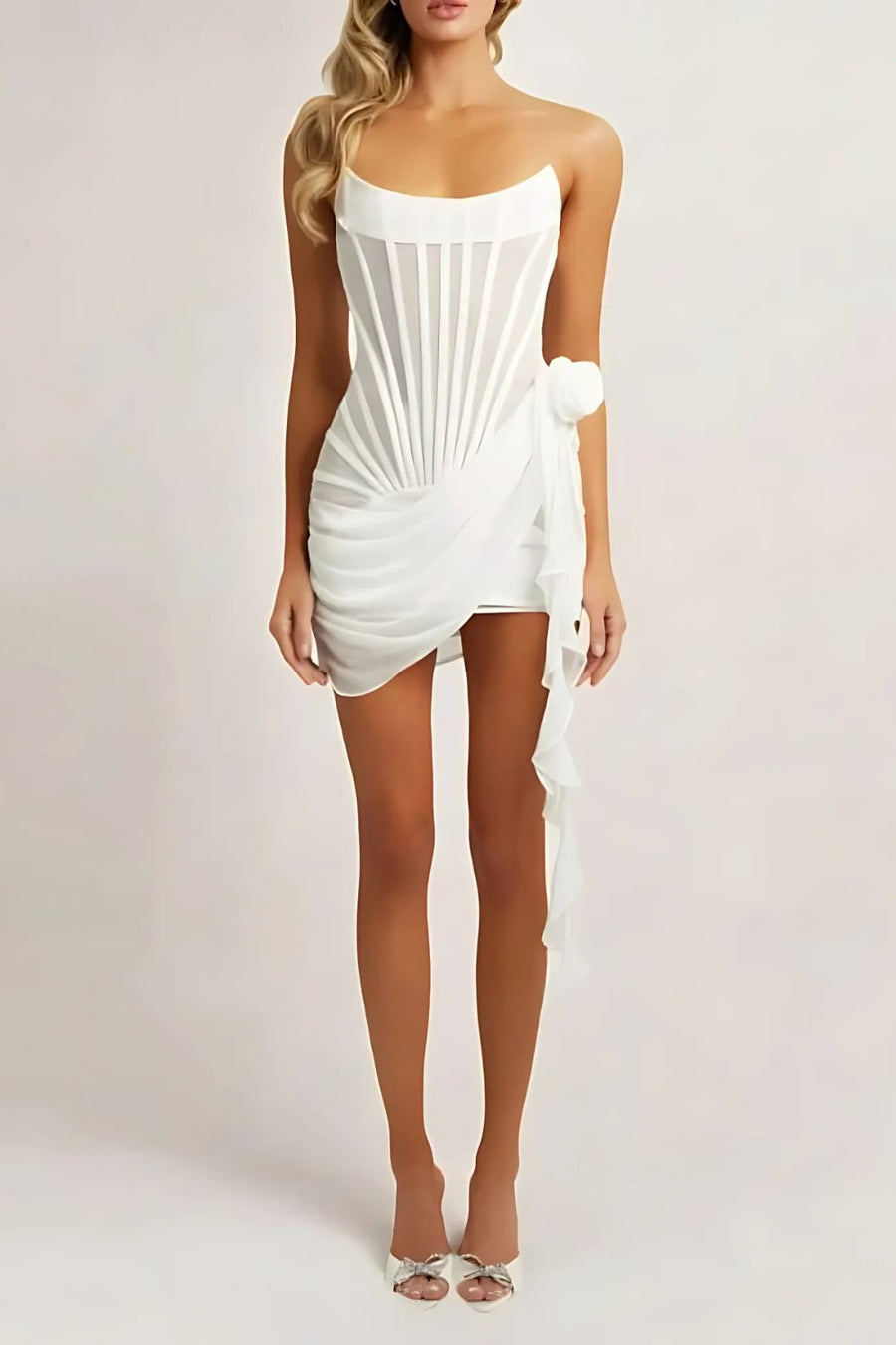 Aurora | Corset Mini Dress - ginlerie 3