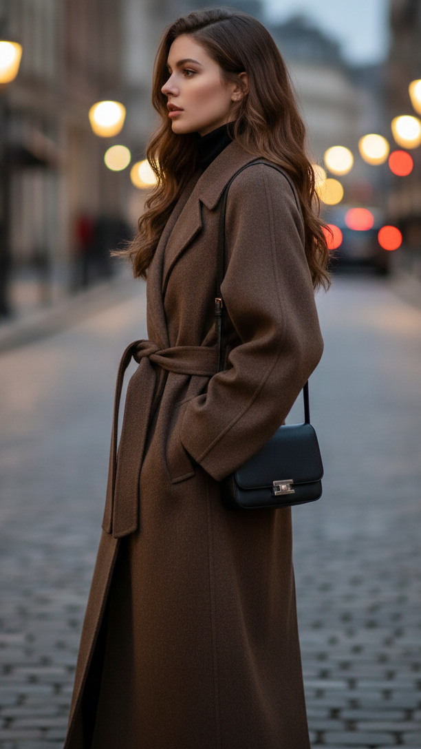 Aurora | Elegant Structured Overcoat - ginlerie 1