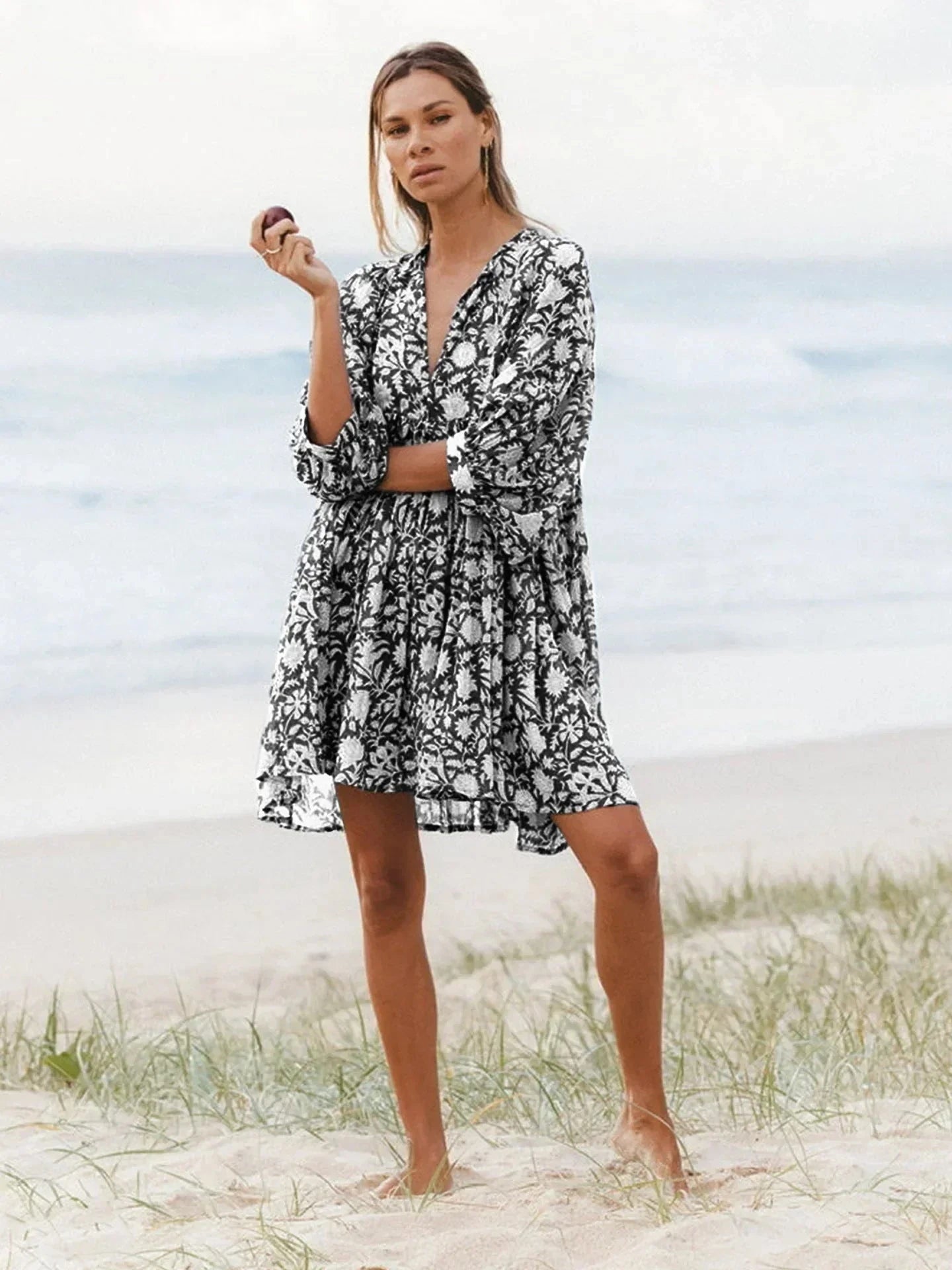 Aurora | Flow Boho Floral Dress - ginlerie 10