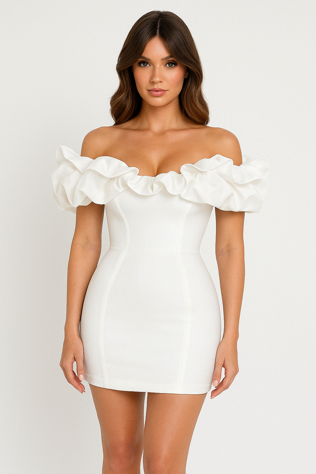 Aurora | Off Shoulder Mini Dress - ginlerie 2