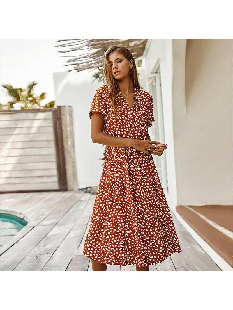 Ayesha™ - Printed Summer Dress