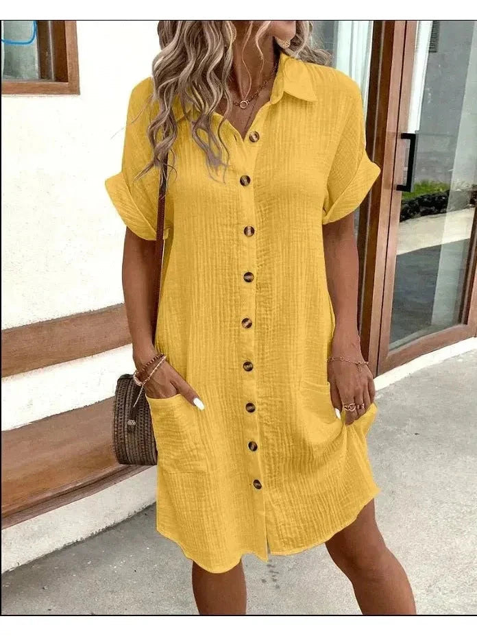 Beatrice | Stylish Polo Dress - ginlerie 1