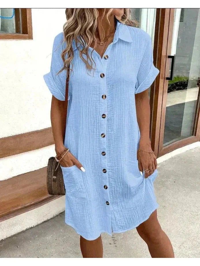 Beatrice | Stylish Polo Dress - ginlerie 2