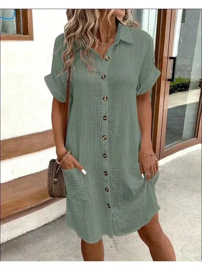 Beatrice | Stylish Polo Dress - ginlerie 3