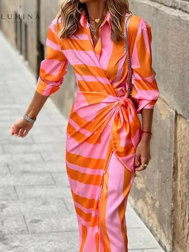Belle | Vibrant Summer Dress for Wedding Guests - ginlerie 0