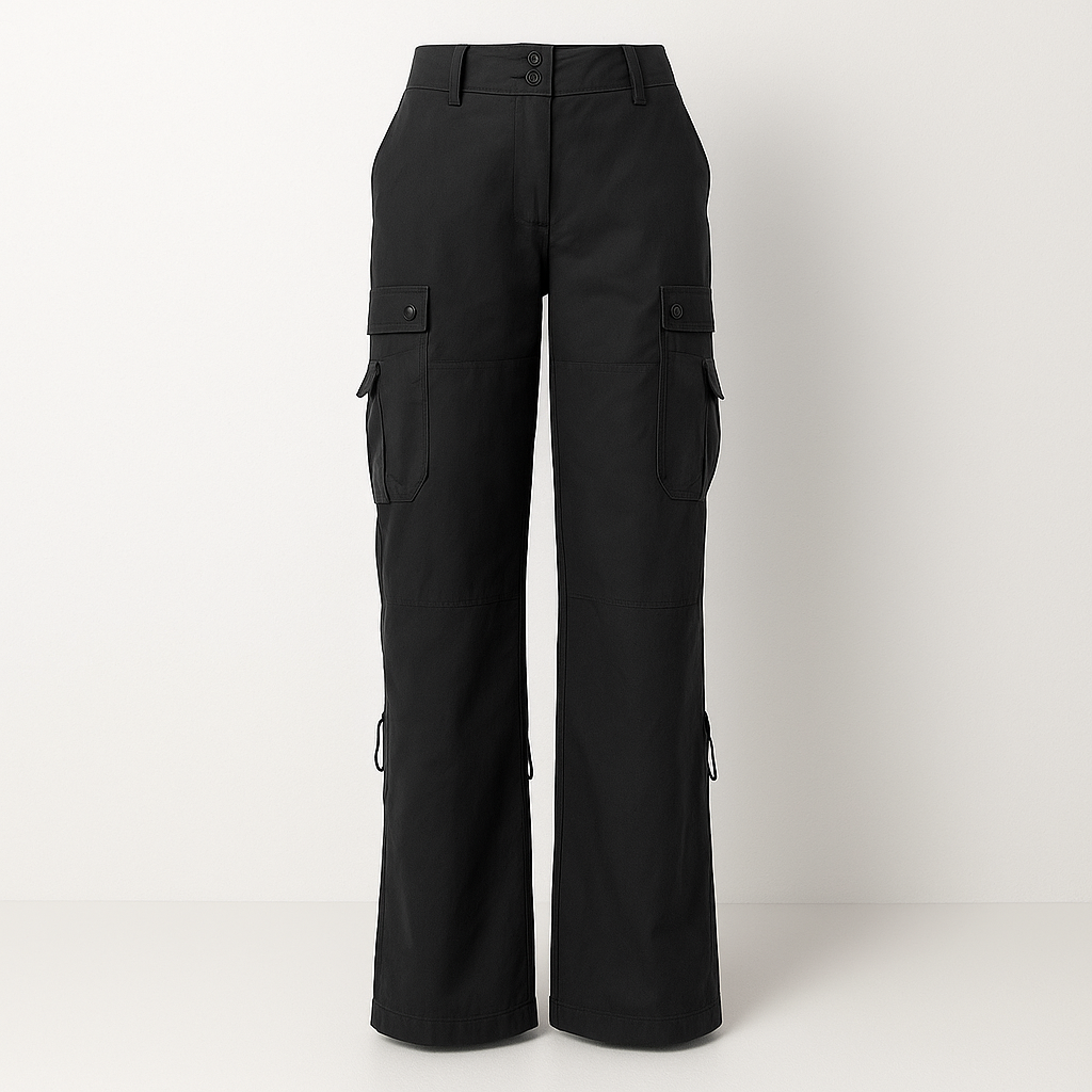 Cathy | Modern Fit Cargo Pants - ginlerie 0