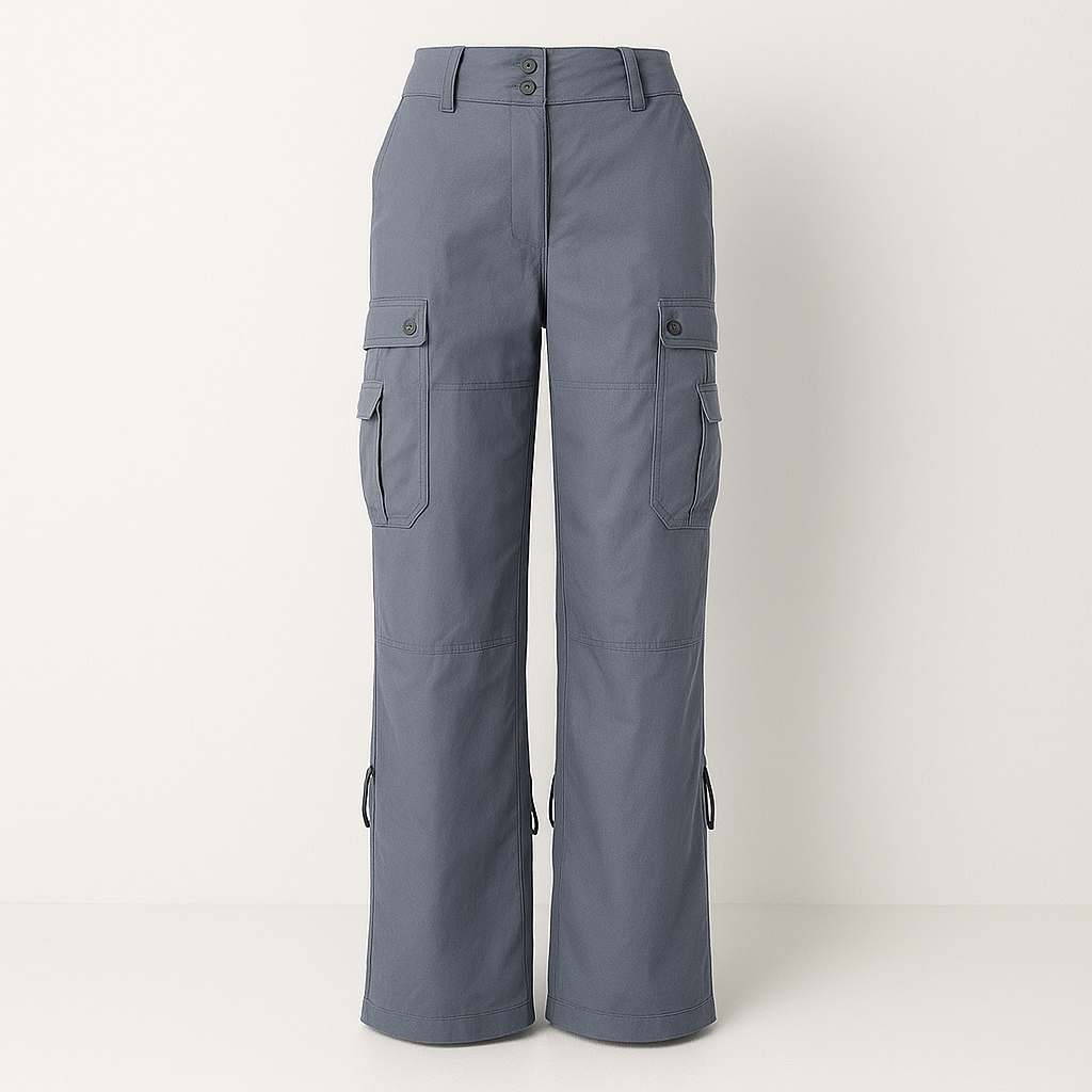Cathy | Modern Fit Cargo Pants - ginlerie 1