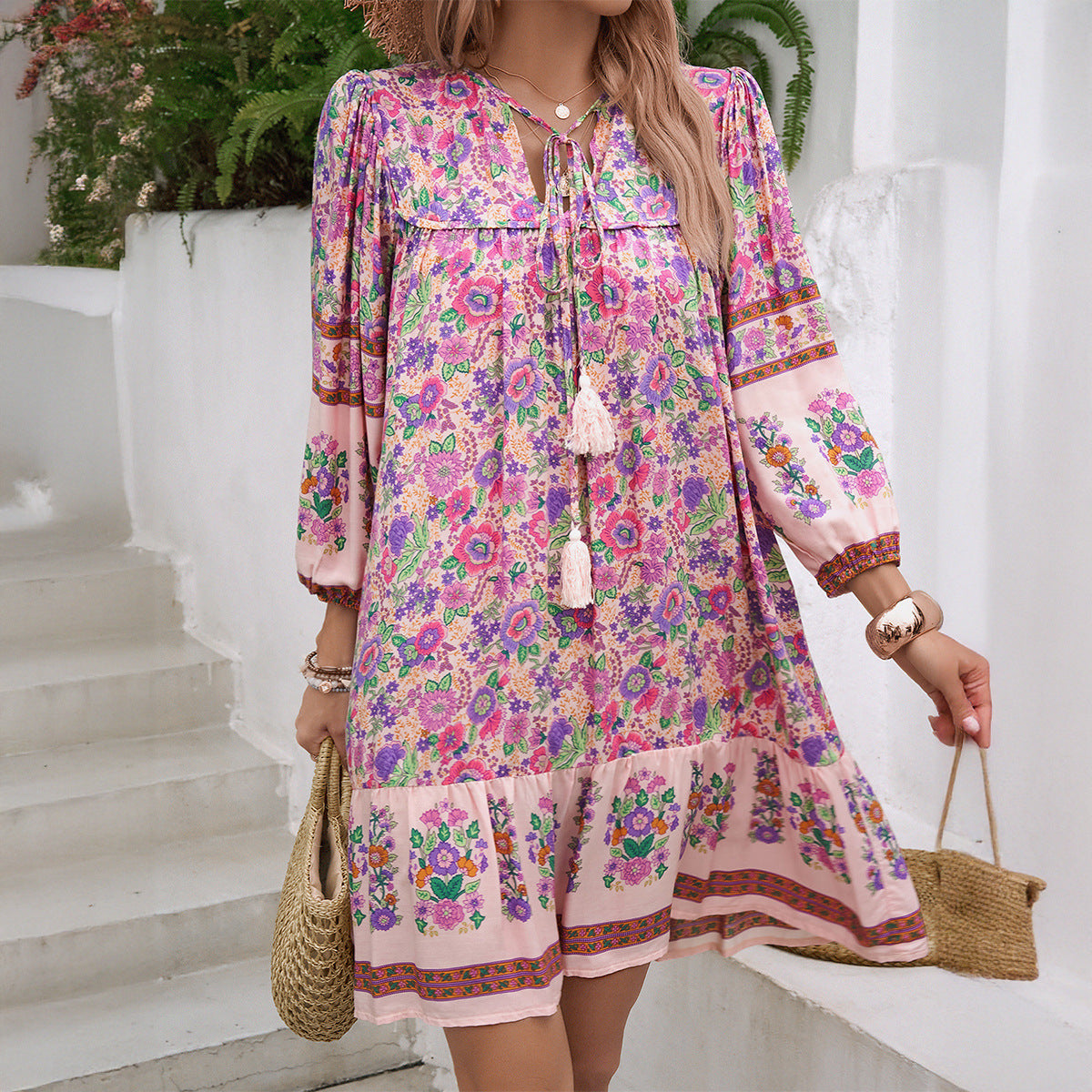 Celeste | Boho Summer Dress - ginlerie 1