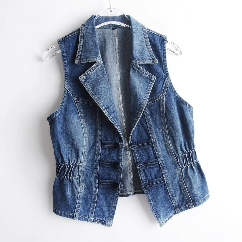 Celeste | Celestial Denim Vest - ginlerie 1