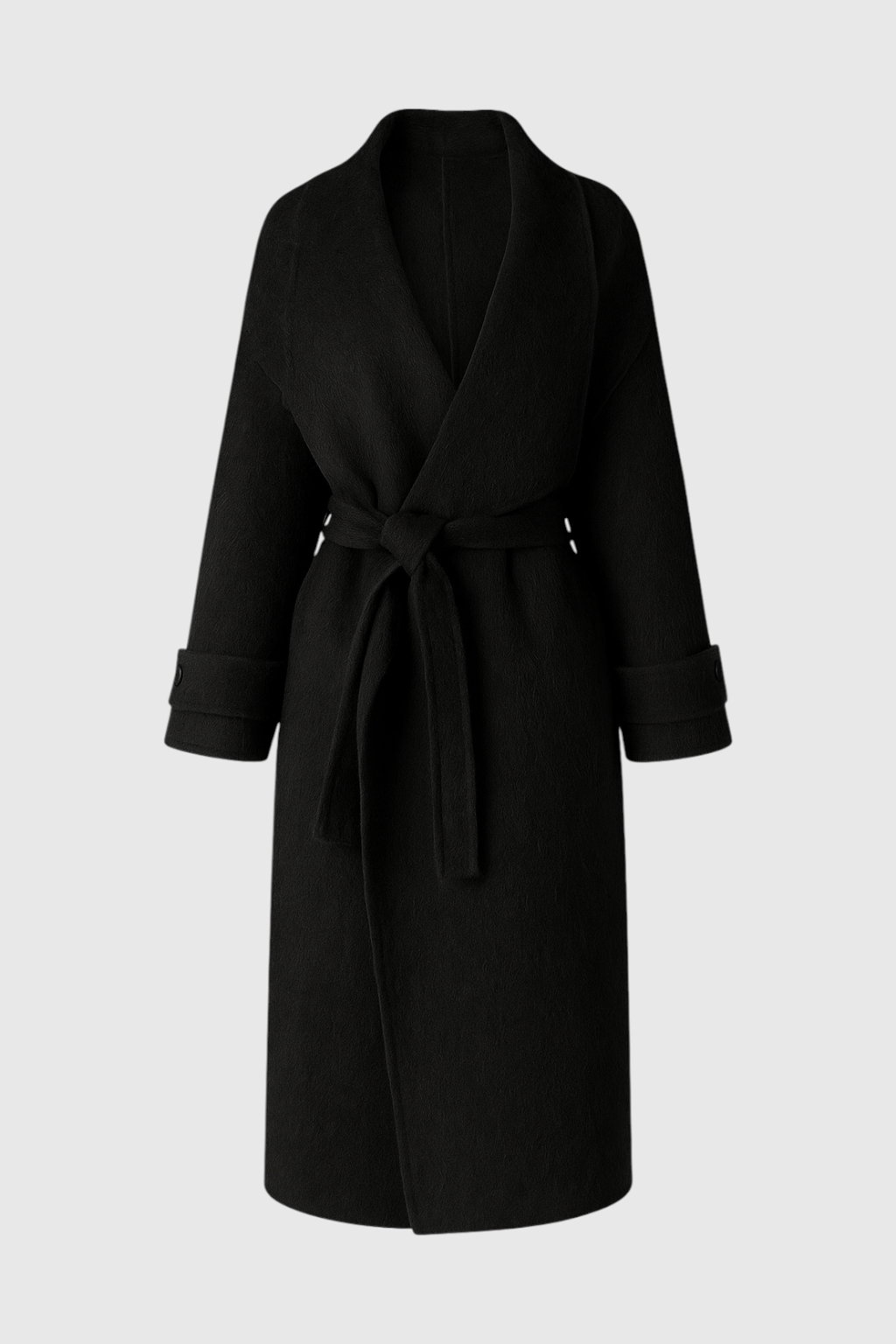 Celeste | Elegant Black Winter Coat - ginlerie 0