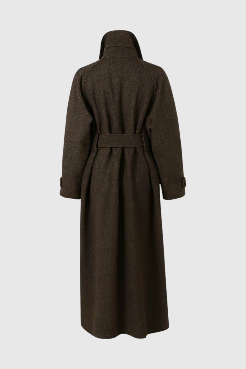 Celeste | Elegant Brown Winter Coat - ginlerie 3