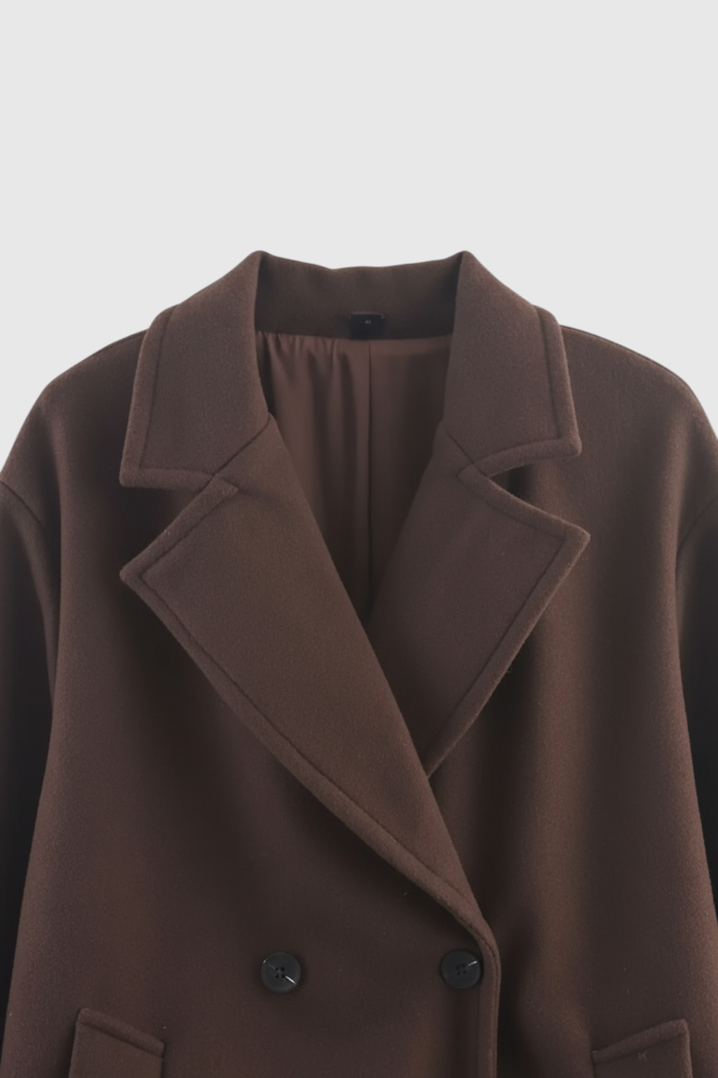 Celeste | Elegant Brown Winter Coat - ginlerie 4