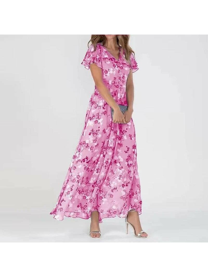 Celeste | Long Sleeve Maxi Dress - ginlerie 3