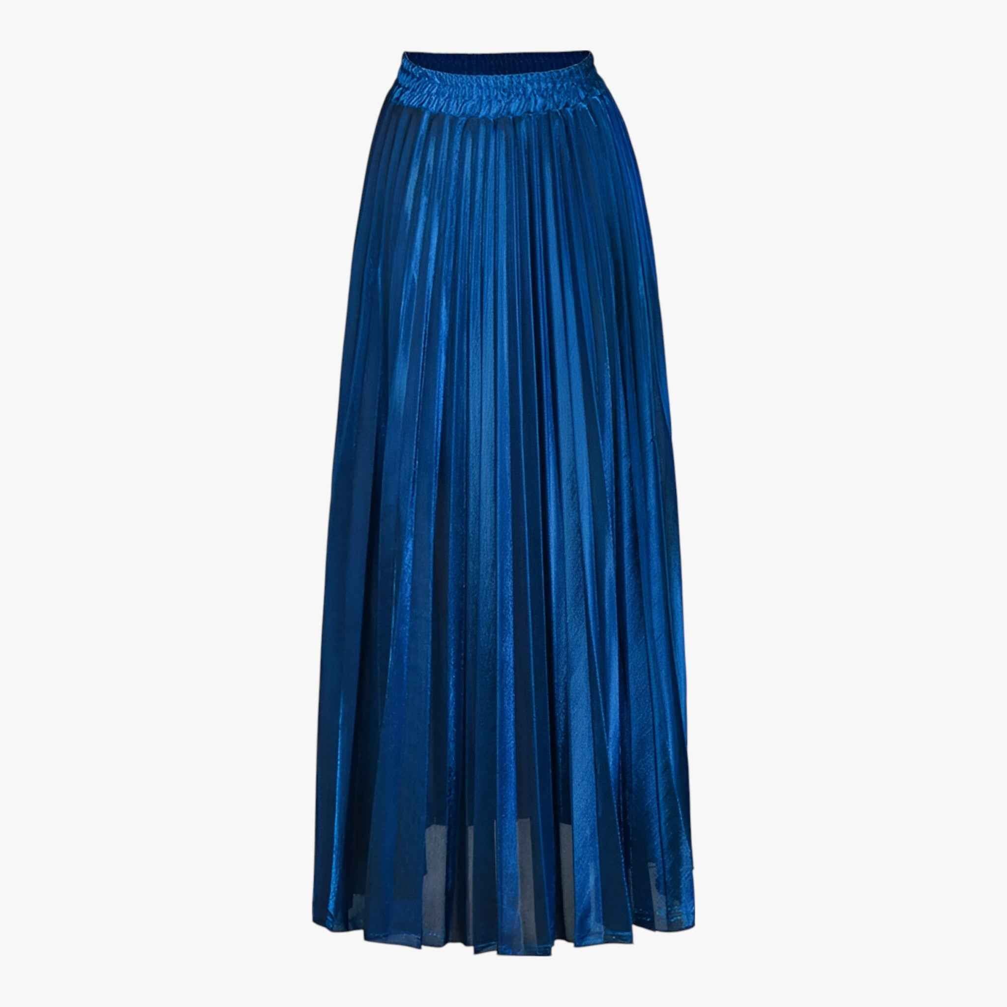 Celeste | Pleated Maxi Skirt - ginlerie 0