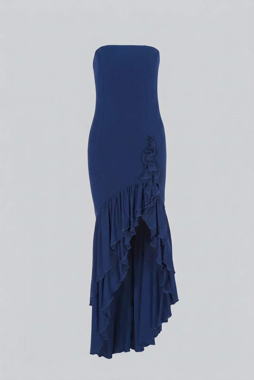 Celeste | Strapless Maxi Dress - ginlerie 0