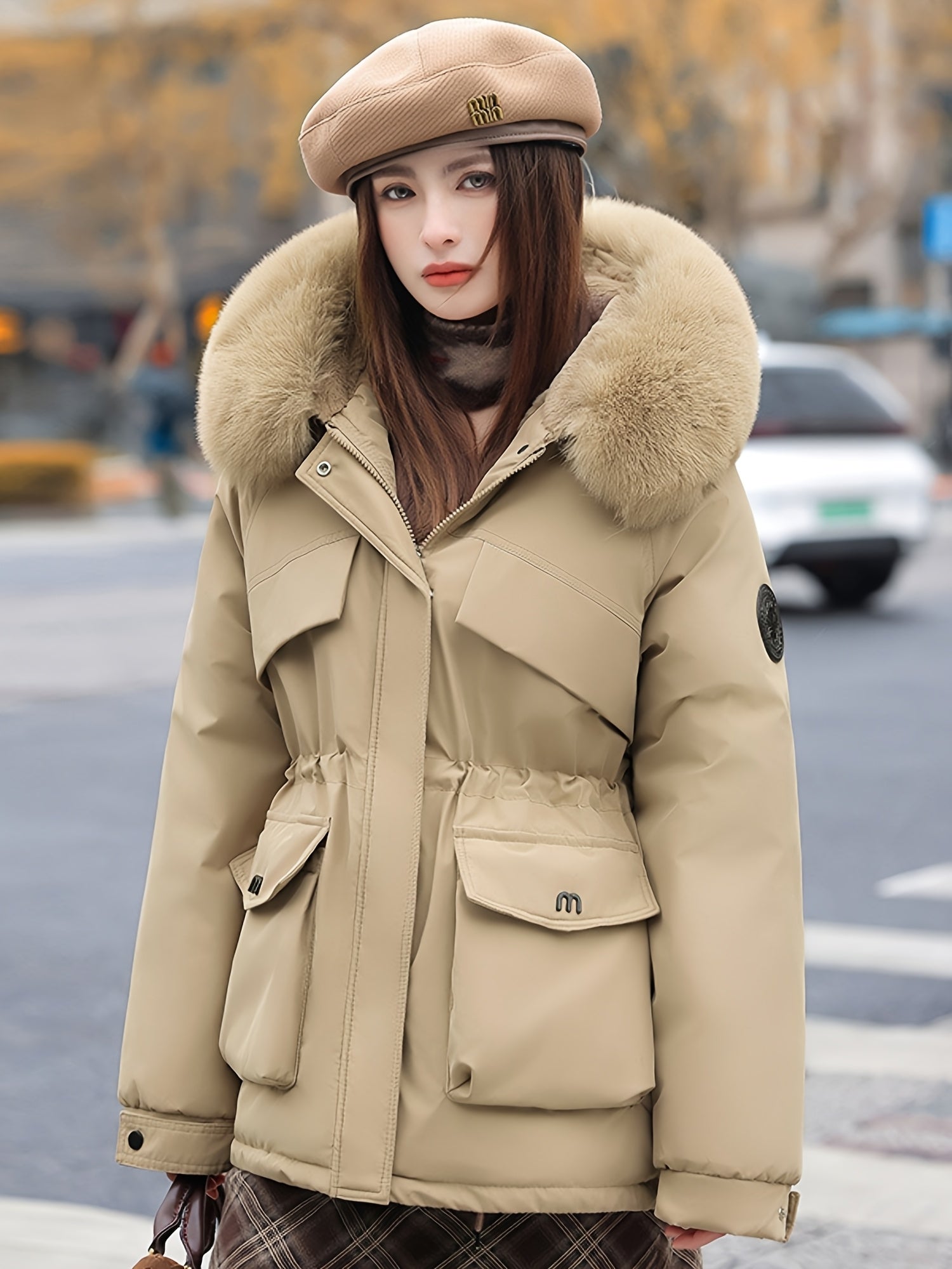 Chloe | Utility Parka Jacket - ginlerie 0