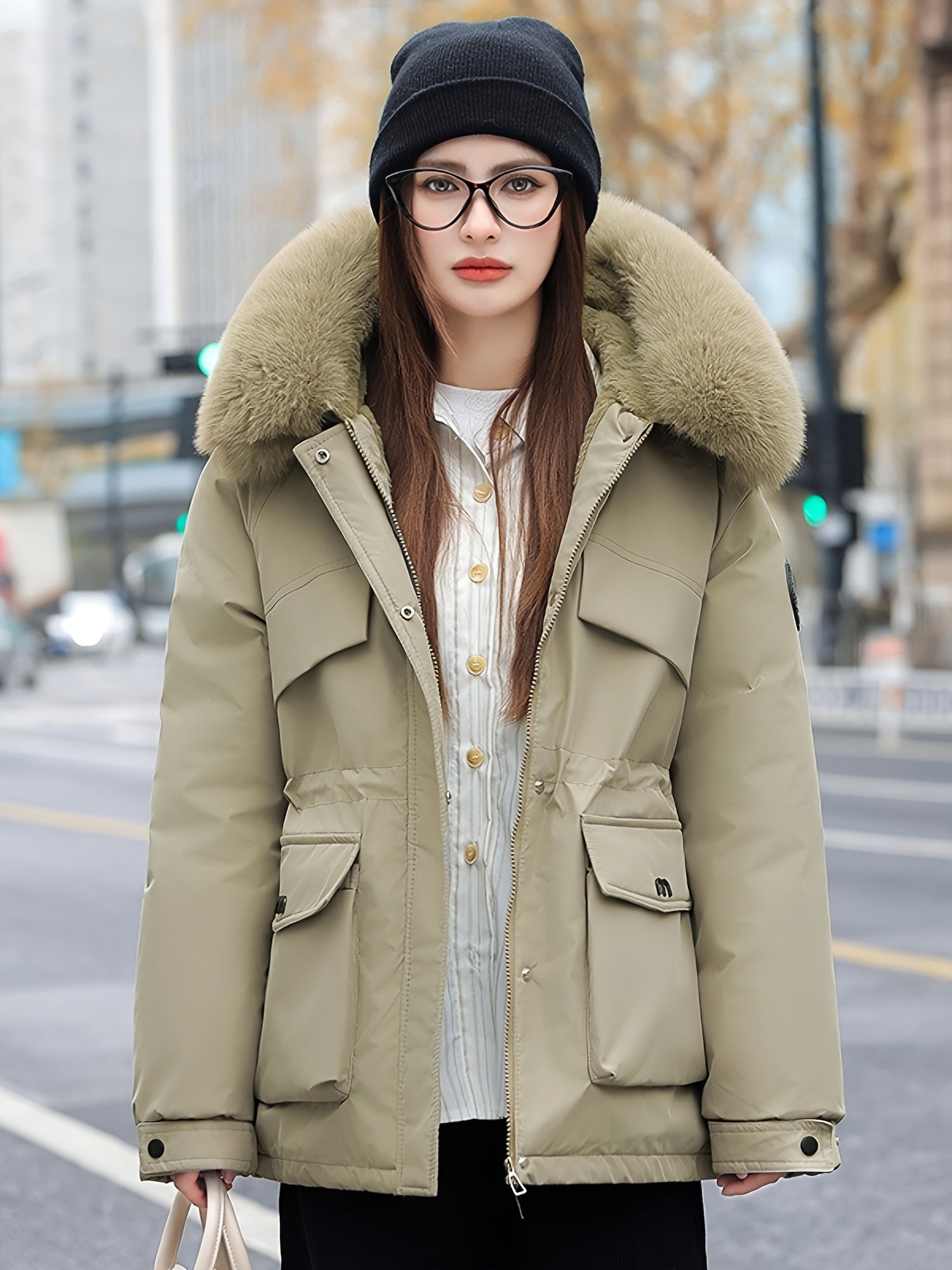 Chloe | Utility Parka Jacket - ginlerie 3
