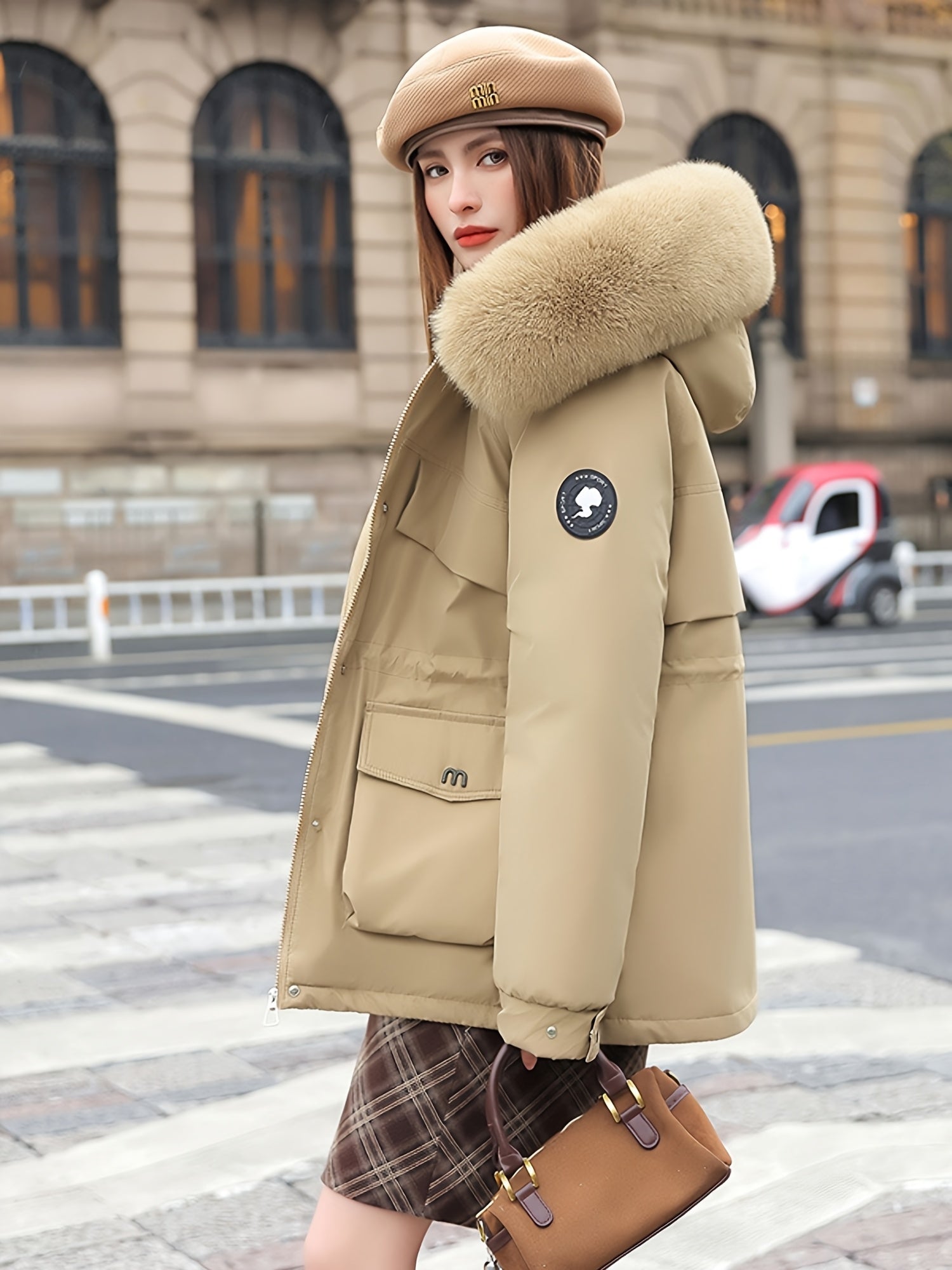 Chloe | Utility Parka Jacket - ginlerie 7
