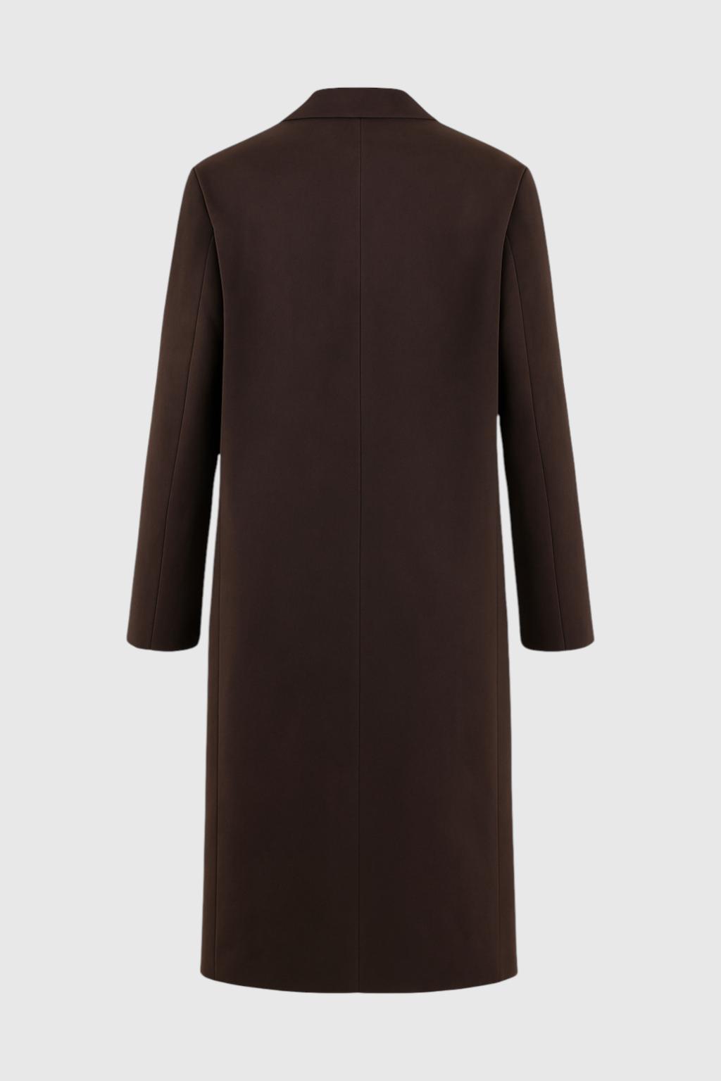 Clara | Brown Anti-Suede Coat - ginlerie 3